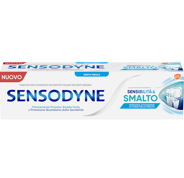 Sensodyne Sensibilità & Smalto Denti Sensibili Dentifricio 75 Ml