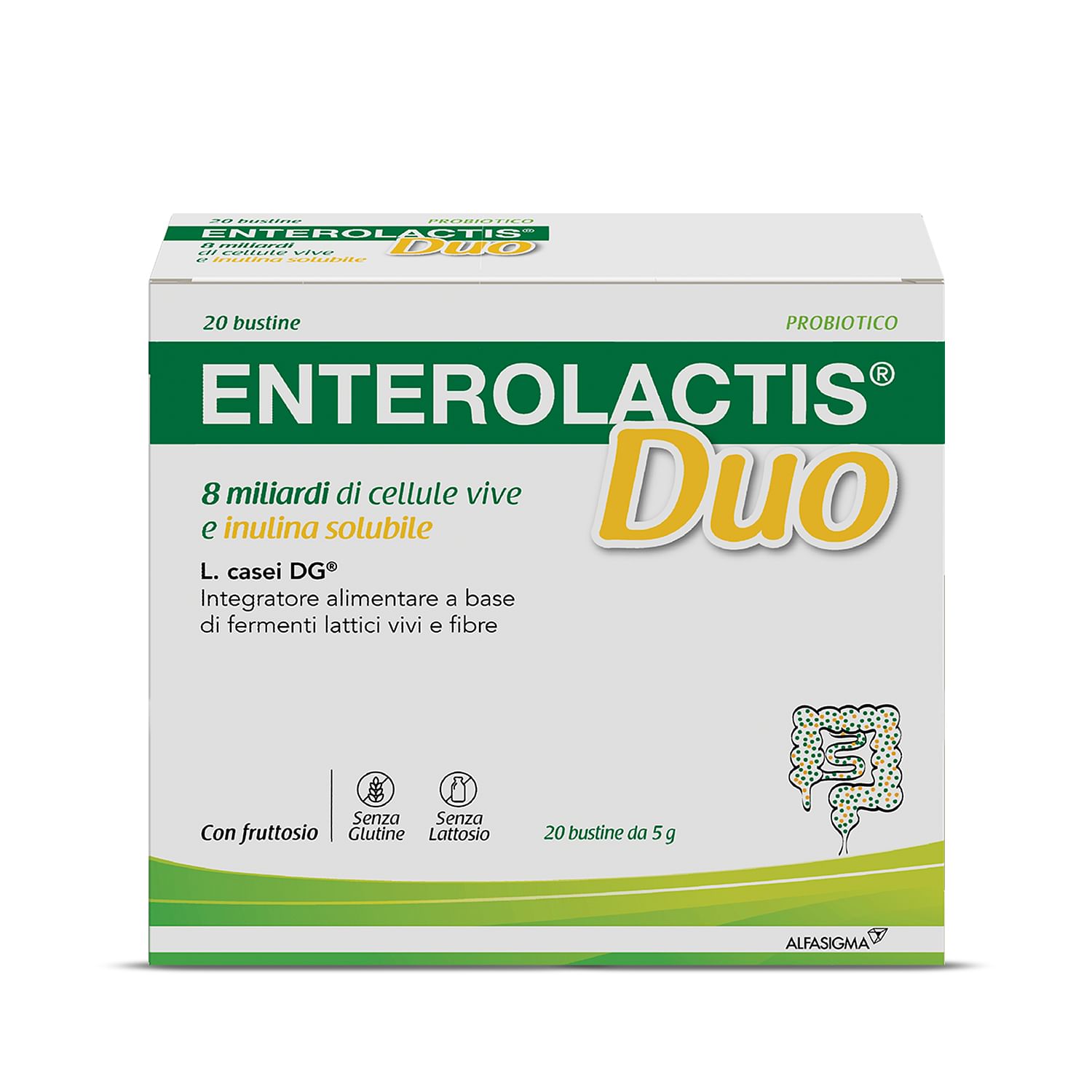 Enterolactis Duo 20 Bustine 5 G