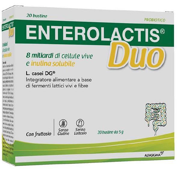 Enterolactis Duo 20 Bustine 5 G