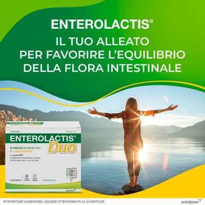 ENTEROLACTIS DUO INULINA 20 BUSTINE 5 G ENTEROLACTIS DUO INULINA 20 BUSTINE 5 G