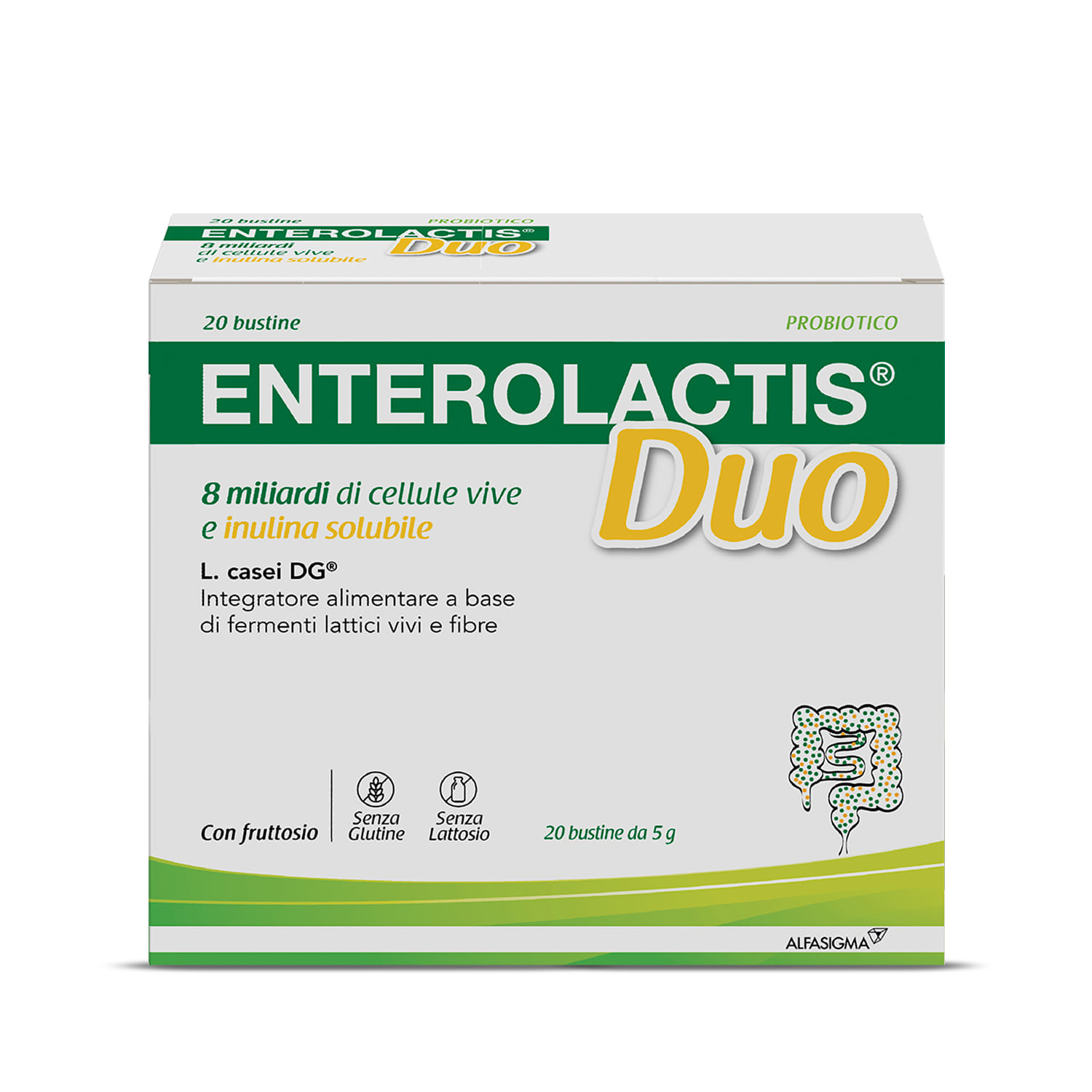 ENTEROLACTIS DUO INULINA 20 BUSTINE 5 G