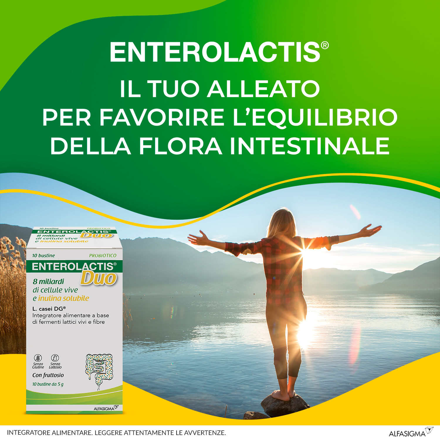 ENTEROLACTIS DUO INULINA 10 BUSTINE 5 G