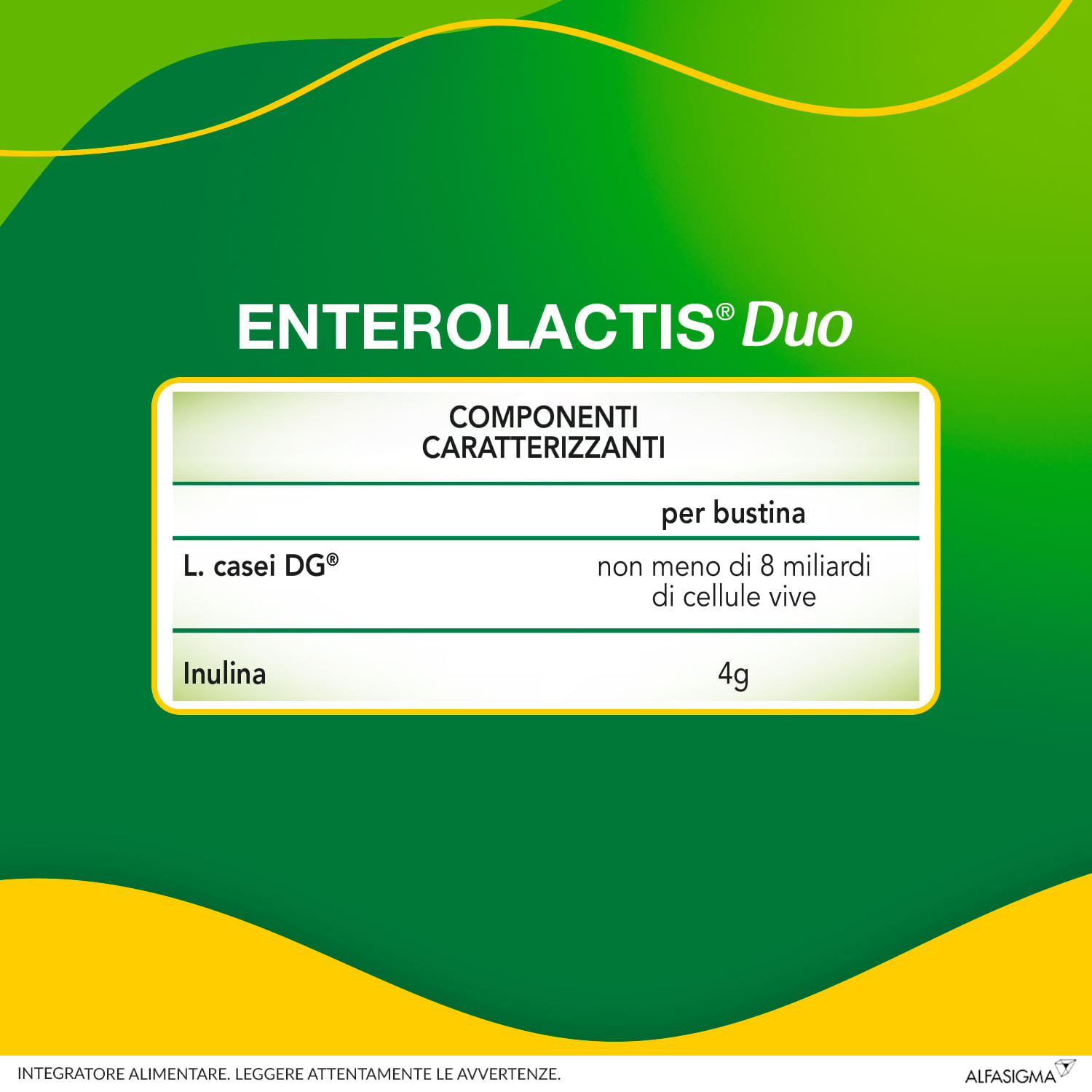 ENTEROLACTIS DUO INULINA 10 BUSTINE 5 G