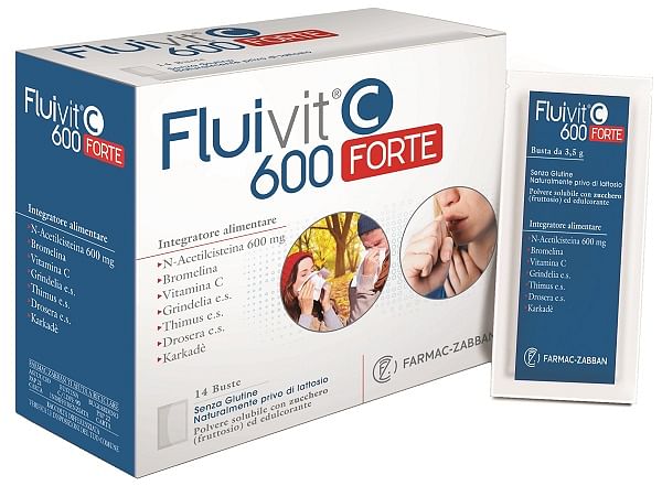 Fluivit C 600 Forte 14 Bustine