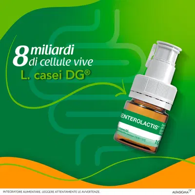 ENTEROLACTIS BEVIBILE 12 FLACONCINI X 10 ML ENTEROLACTIS BEVIBILE 12 FLACONCINI X 10 ML