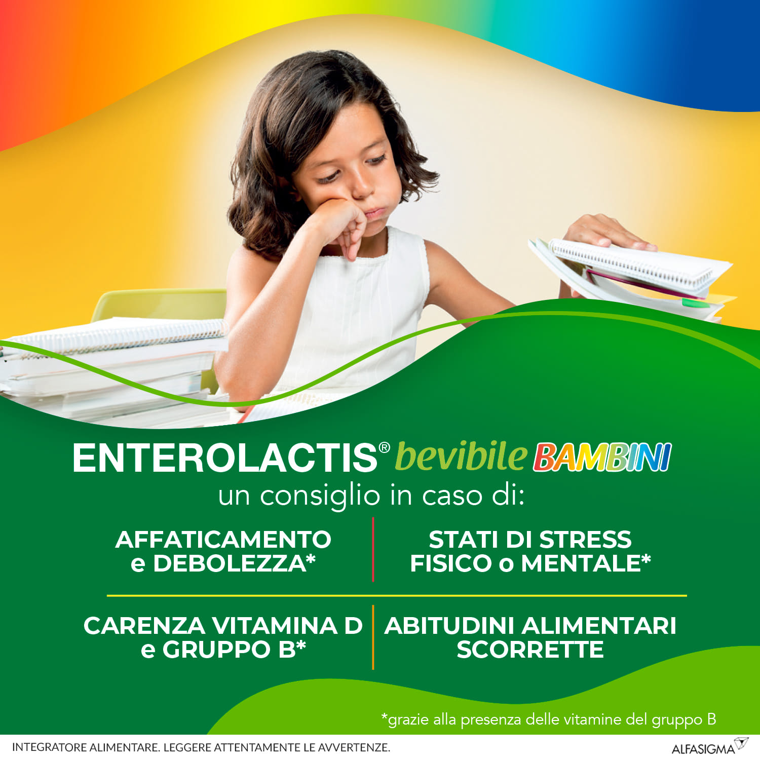 ENTEROLACTIS BAMBINI BEVIBILE 12 FLACONI DA 10 ML