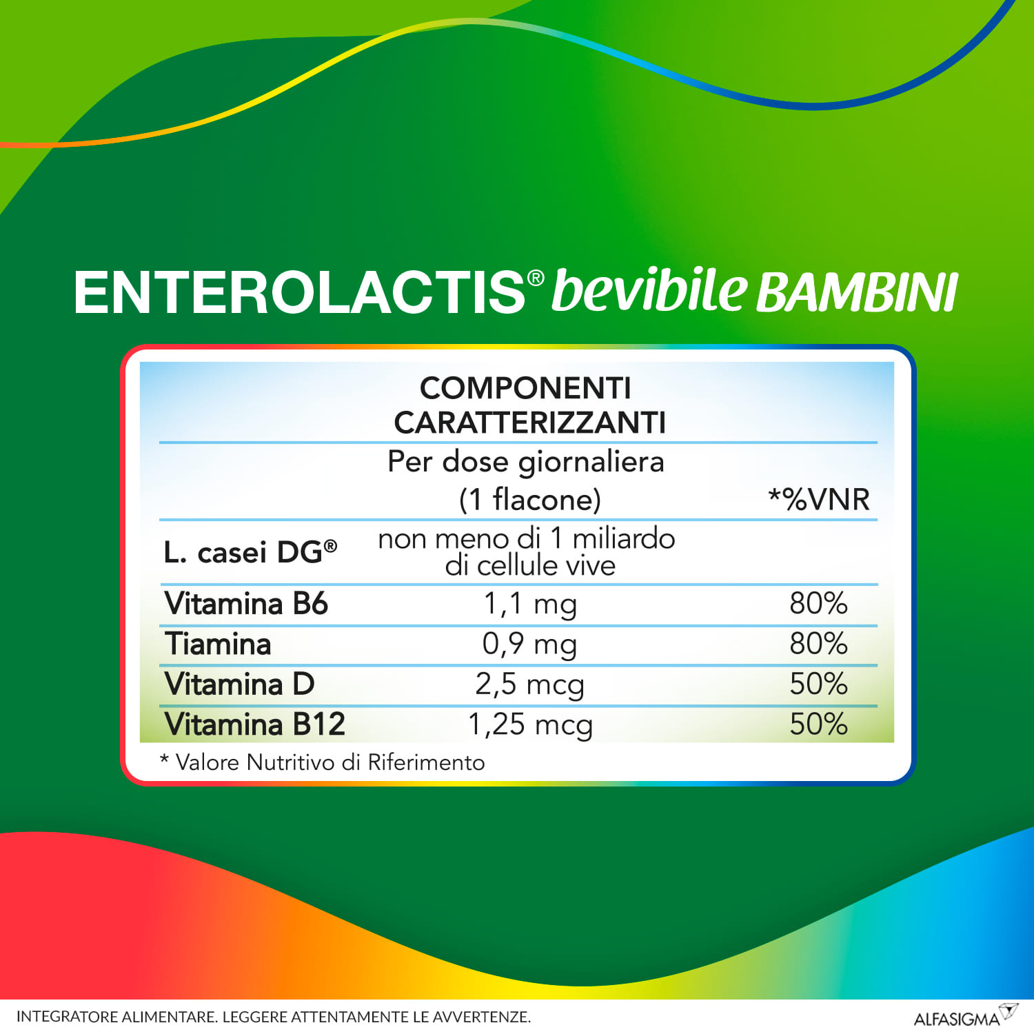 ENTEROLACTIS BAMBINI BEVIBILE 12 FLACONI DA 10 ML