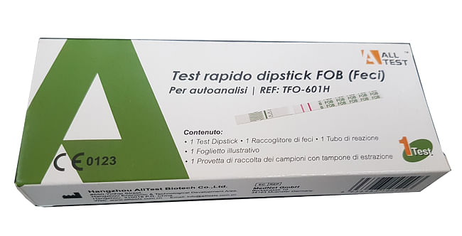 Test Rapido Autodiagnostico Dipstick Fob Nelle Feci