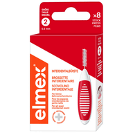 ELMEX INTERDENTAL BRUSH RED 0,5MM 8 PEZZI