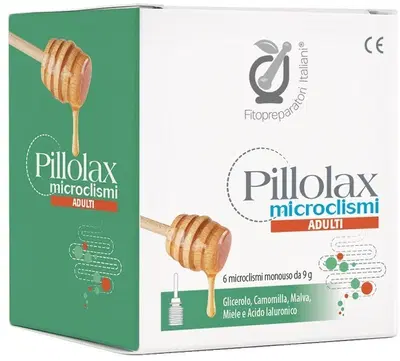 FITOPREPARATORI ITALIANI PILLOLAX MICROCLISMI ADULTI 6 PEZZI DA 9 G FITOPREPARATORI ITALIANI PILLOLAX MICROCLISMI ADULTI 6 PEZZI DA 9 G