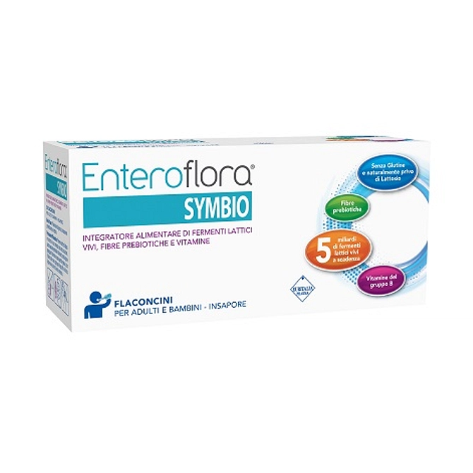 Enteroflora Symbio 10 Flaconcini Da 10 Ml