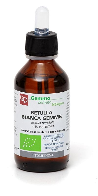 Betulla Bianca Gemme Macerato Glicerico 100 Ml Bio