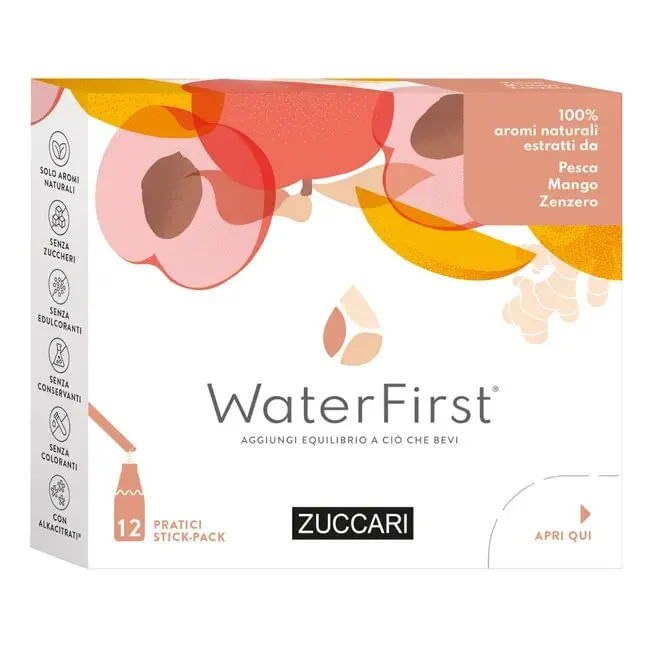 WATER FIRST PESCA-MANGO-ZENZERO 12 STICK PACK