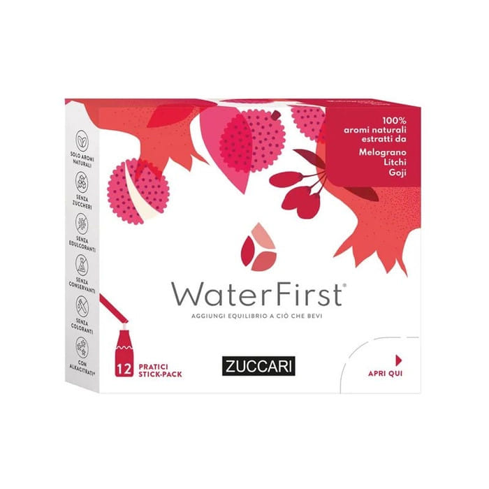 WATER FIRST MELOGRANO-LITCHI-GOJI 12 STICK PACK