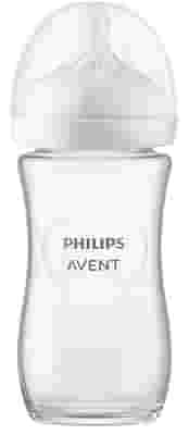 AVENT BIBERON NATURAL RESPONSE IN VETRO DA 240ML TETTARELLA FLUSSO 3