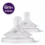 AVENT TETTARELLA NATURAL RESPONSE FLUSSO 5 6 MESI+ 2 PEZZI