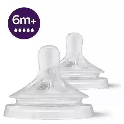 AVENT TETTARELLA NATURAL RESPONSE FLUSSO 5 6 MESI+ 2 PEZZI
