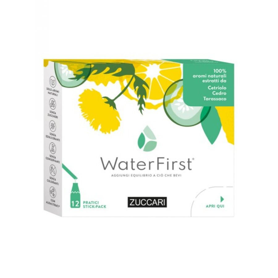 WATER FIRST CETRIOLO-CEDRO-TARASSACO 12 STICK PACK