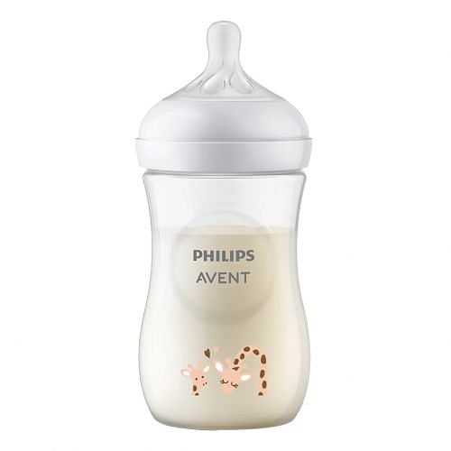 Avent Biberon Natural 3,0 Giraf 260 Ml