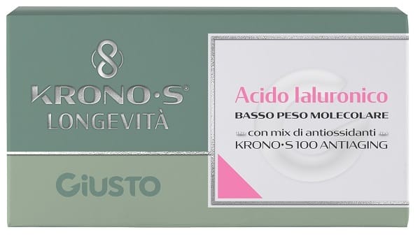 Giusto Acido Ialuronico Kronos Basso Peso Molecolare 10 Bustine