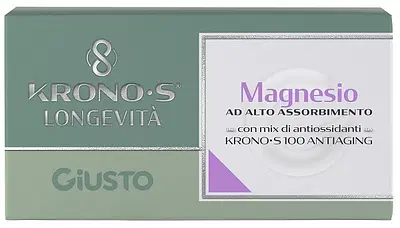 GIUSTO MAGNESIO KRONOS AD ALTO ASSORBIMENTO 30 COMPRESSE GIUSTO MAGNESIO KRONOS AD ALTO ASSORBIMENTO 30 COMPRESSE