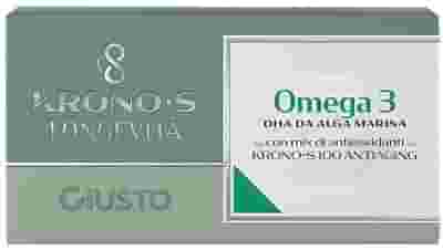 GIUSTO OMEGA 3 KRONOS DHA DA ALGA MARINA VEG 10 BUSTINE