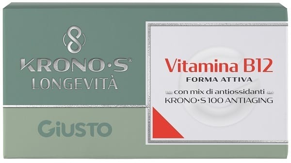 GIUSTO VITAMINA B12 KRONOS FORMA ATTIVA 30 COMPRESSE