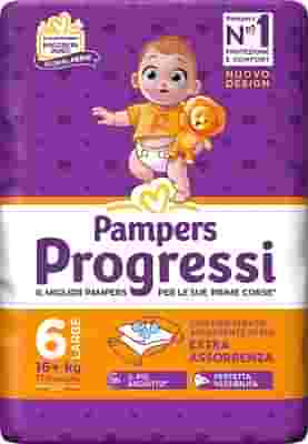 PAMPERS PROGRESSI XL 17 PEZZI