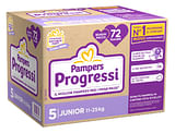 PAMPERS QUADRI PROGRESSI JUNIOR 72 PEZZI