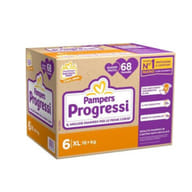 PAMPERS QUADRI PROGRESSI XL 68 PEZZI