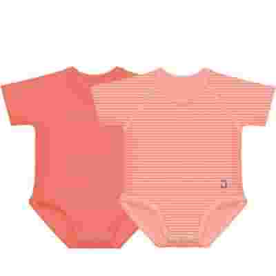 J BIMBI BODY 0-36M BIO COTTON 4SEASON 2-PACK CORALLO