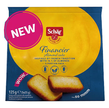 Schar Financier Merendina 5 Pezzi Da 25 G