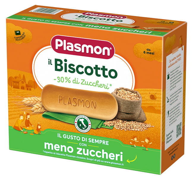 Plasmon Biscotti  30% Zucchero 720 G