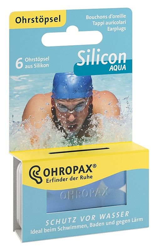 Ohropax Silicon Aqua Tappi Preauricolari