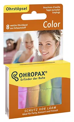 OHROPAX COLOR TAPPI INTRAURICOLARI 8 PEZZI OHROPAX COLOR TAPPI INTRAURICOLARI 8 PEZZI
