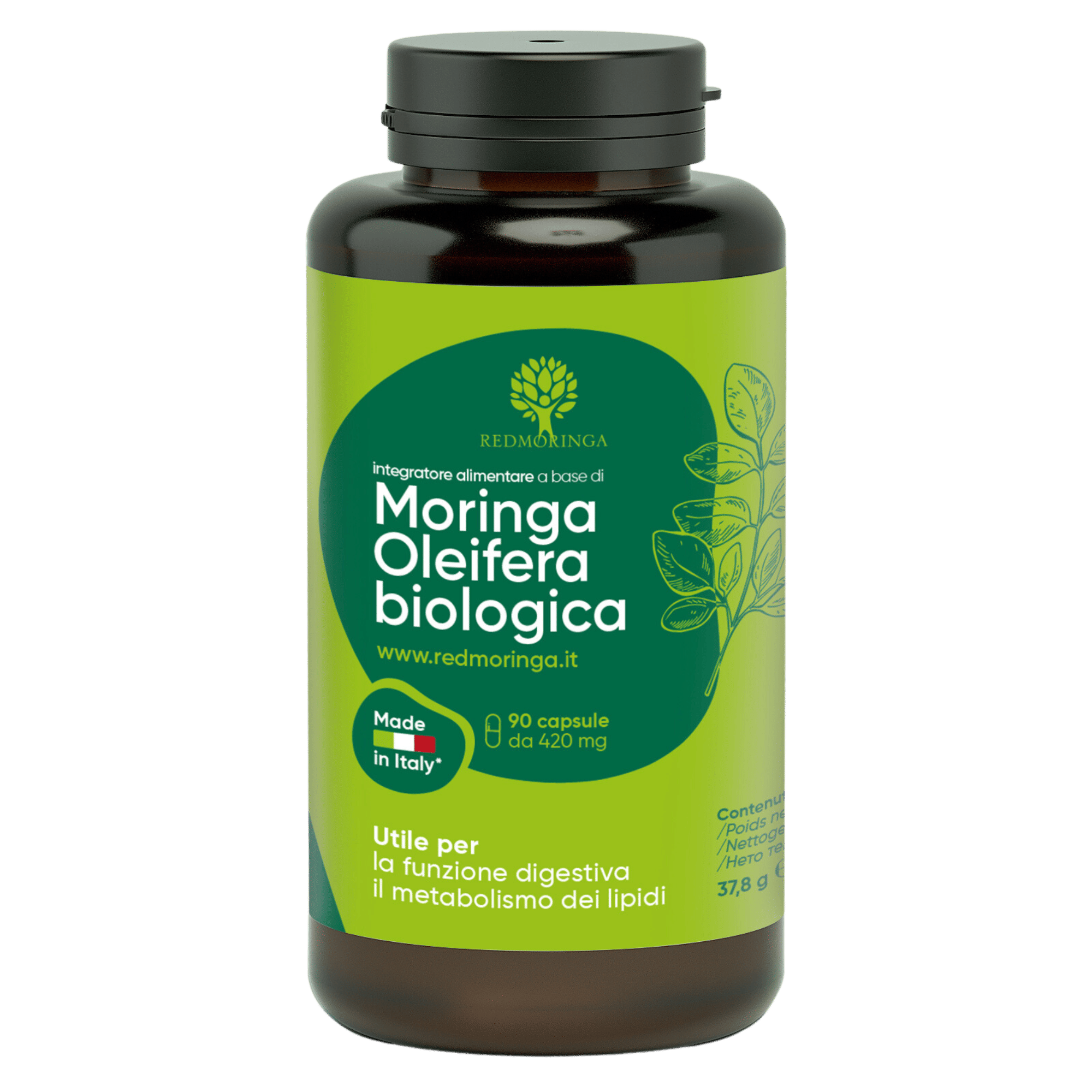 Redmoringa Moringa Oleifera Bio Mb 90 Capsule
