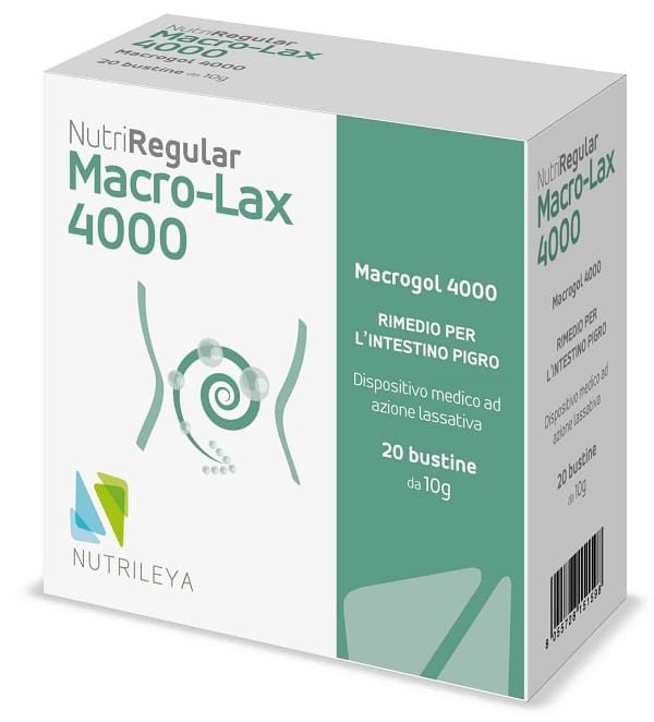 NUTRIREGULAR MACRO LAX 4000 20 BUSTINE DA 10 G