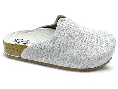 PLANTARE INDOSSABILE PUNTA CHIUSA WOODSTOCK SOFT TWEED BIANCO 35/36 PLANTARE INDOSSABILE PUNTA CHIUSA WOODSTOCK SOFT TWEED BIANCO 35/36