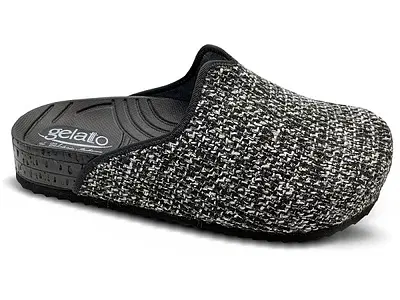 PLANTARE INDOSSABILE PUNTA CHIUSA WOODSTOCK SOFT TWEED NERO 35/36 PLANTARE INDOSSABILE PUNTA CHIUSA WOODSTOCK SOFT TWEED NERO 35/36