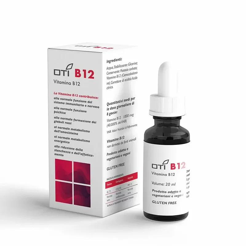 Oti B12 Vitamina B12 Gocce 20 Ml