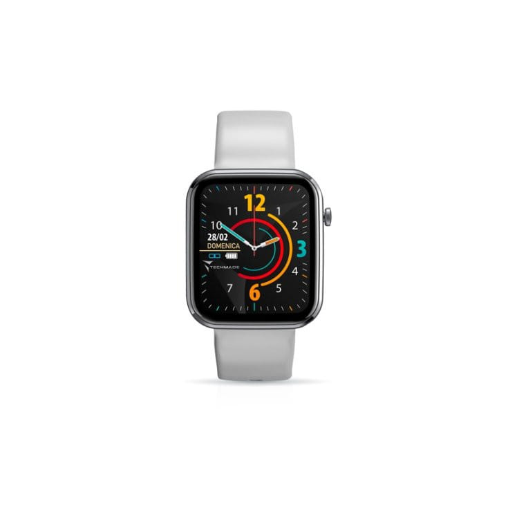 TECHMADE HAVA SMARTWATCH TOTAL SILVER