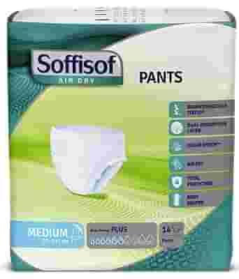 PANNOLONE SOFFISOF AIR DRY PANTS PLUS MEDIUM 14 PEZZI