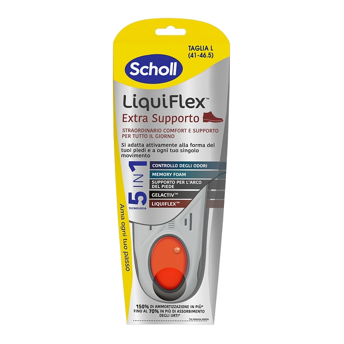 Scholl Liquiflex Extra Support Taglia Large