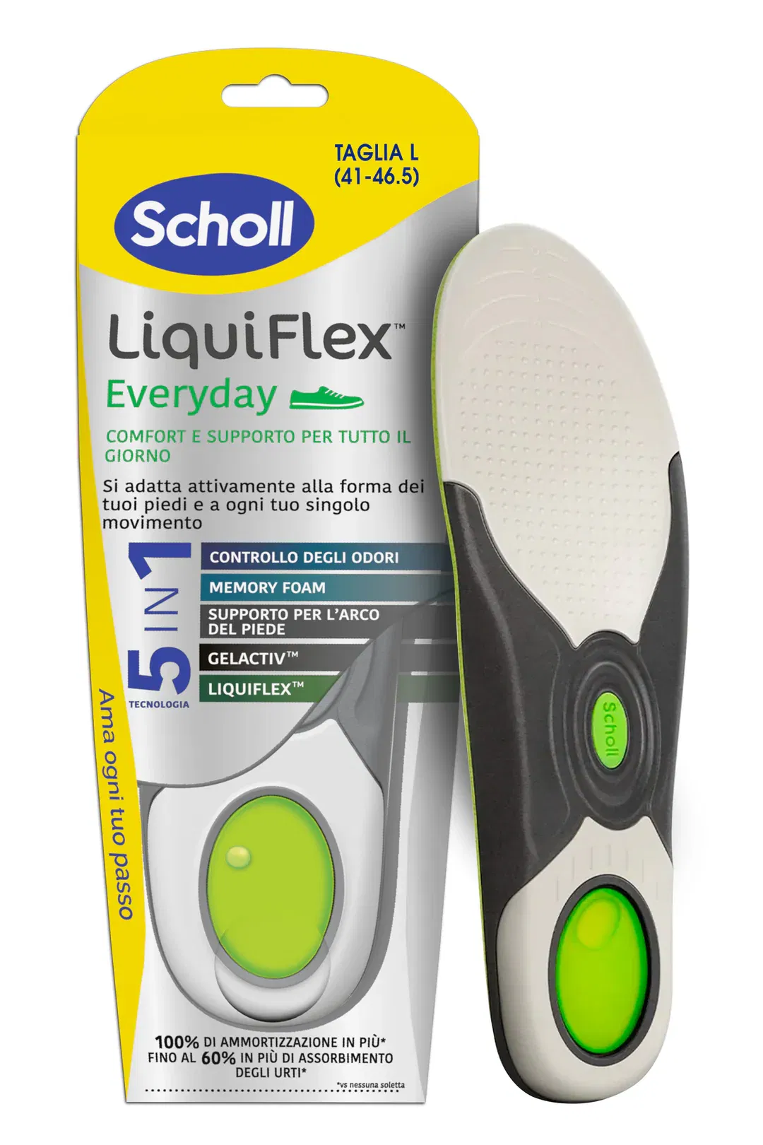 SCHOLL LIQUIFLEX EVERYDAY TAGLIA LARGE