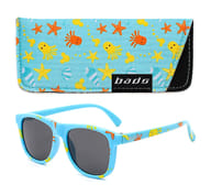 BADS OCCHIALI DA SOLE PROTETTIVI IN SILICONE PER BAMBINI ETA' 2-5 AZZURRO