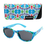 BADS OCCHIALI DA SOLE PROTETTIVI IN SILICONE PER BAMBINI ETA' 2-5 AZZURRO