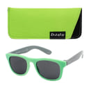 BADS OCCHIALI DA SOLE PROTETTIVI IN SILICONE PER BAMBINI/RAGAZZI ETA' 6-12 VERDE