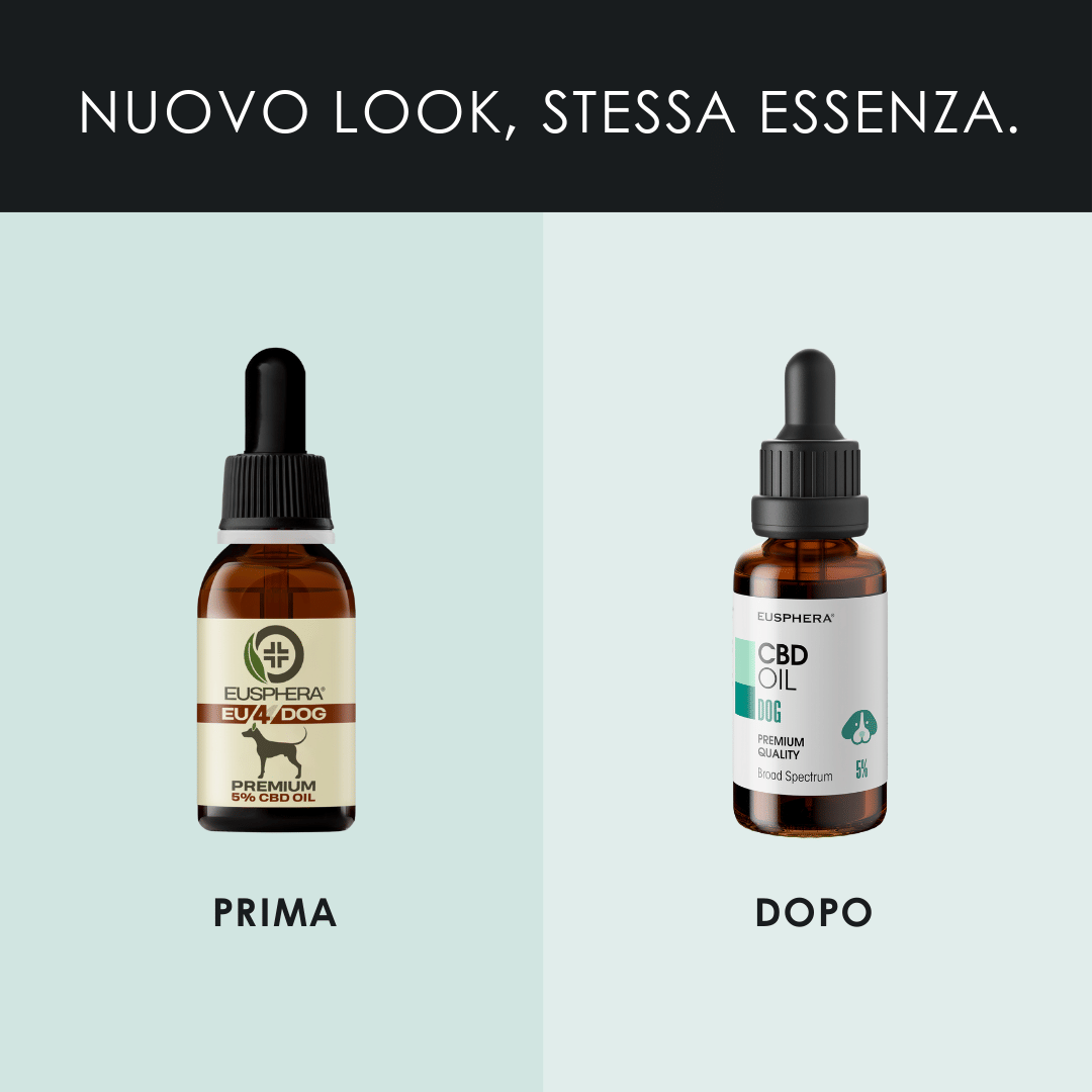 Eusphera CBD OIL DOG - Olio rilassante per cane