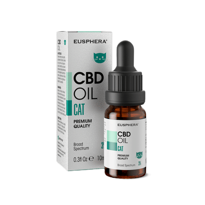 Eusphera CBD OIL CAT - Olio Naturale per Gatti