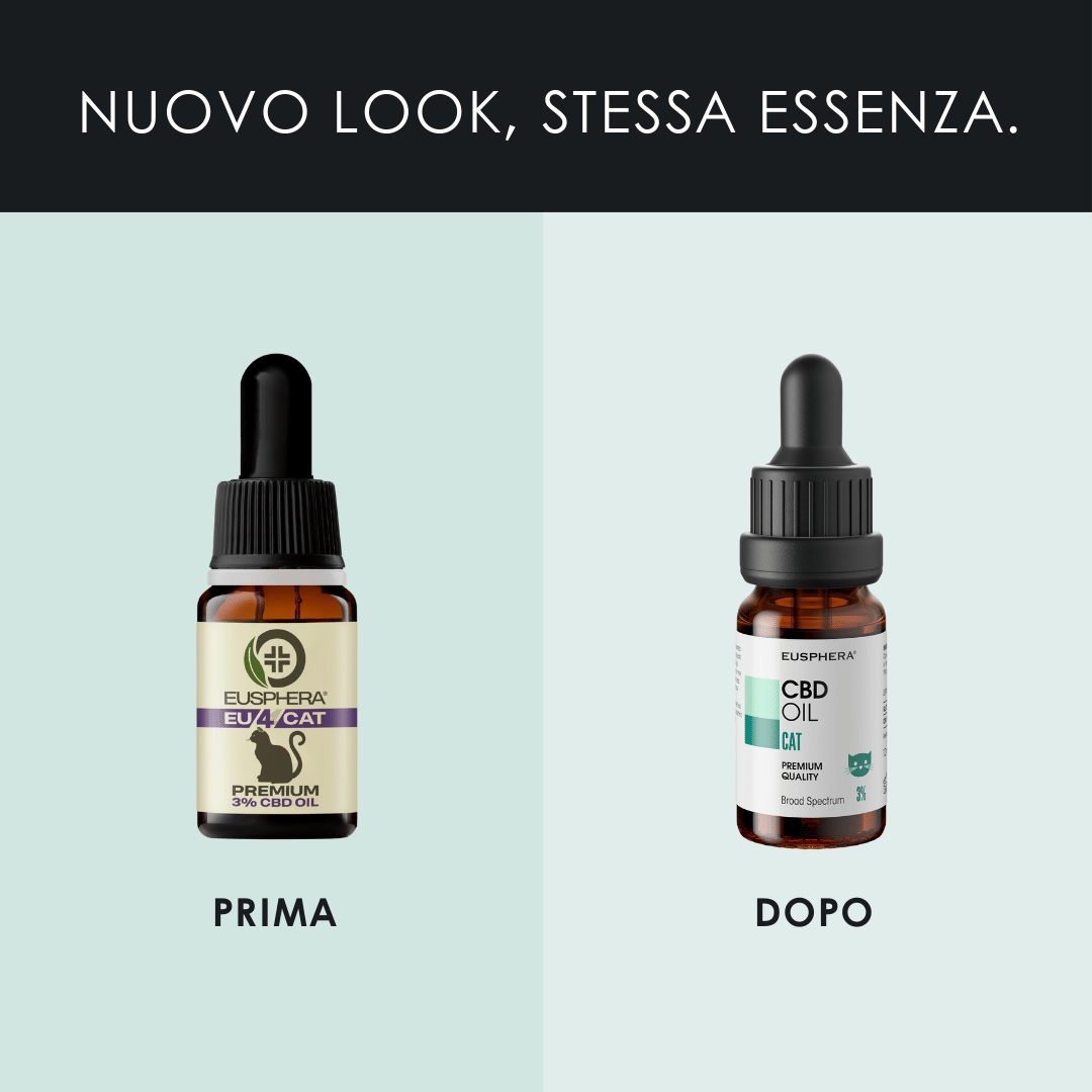 Eusphera CBD OIL CAT - Olio Naturale per Gatti